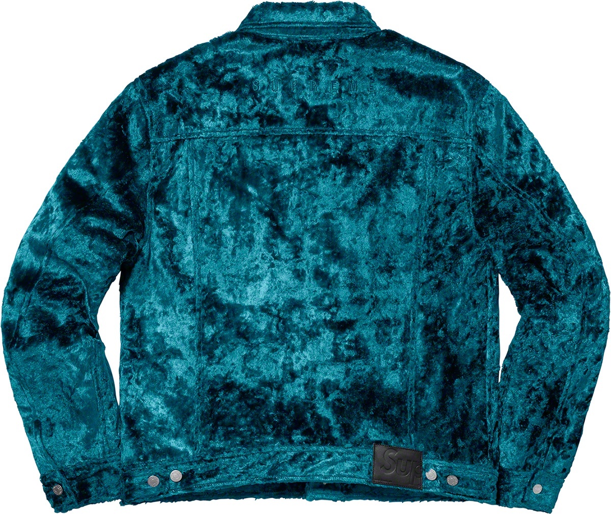 Fuzzy Pile Trucker Jacket view 14